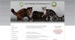 Desktop Screenshot of catfriends.de
