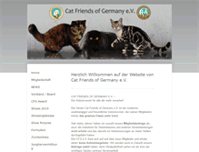 Tablet Screenshot of catfriends.de